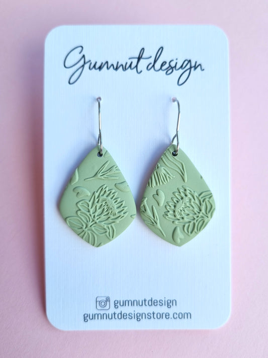 Sage Native Flower Dangle