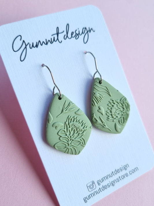 Sage Native Flower Dangle