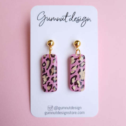 Leopard Print - Pink Resin #3