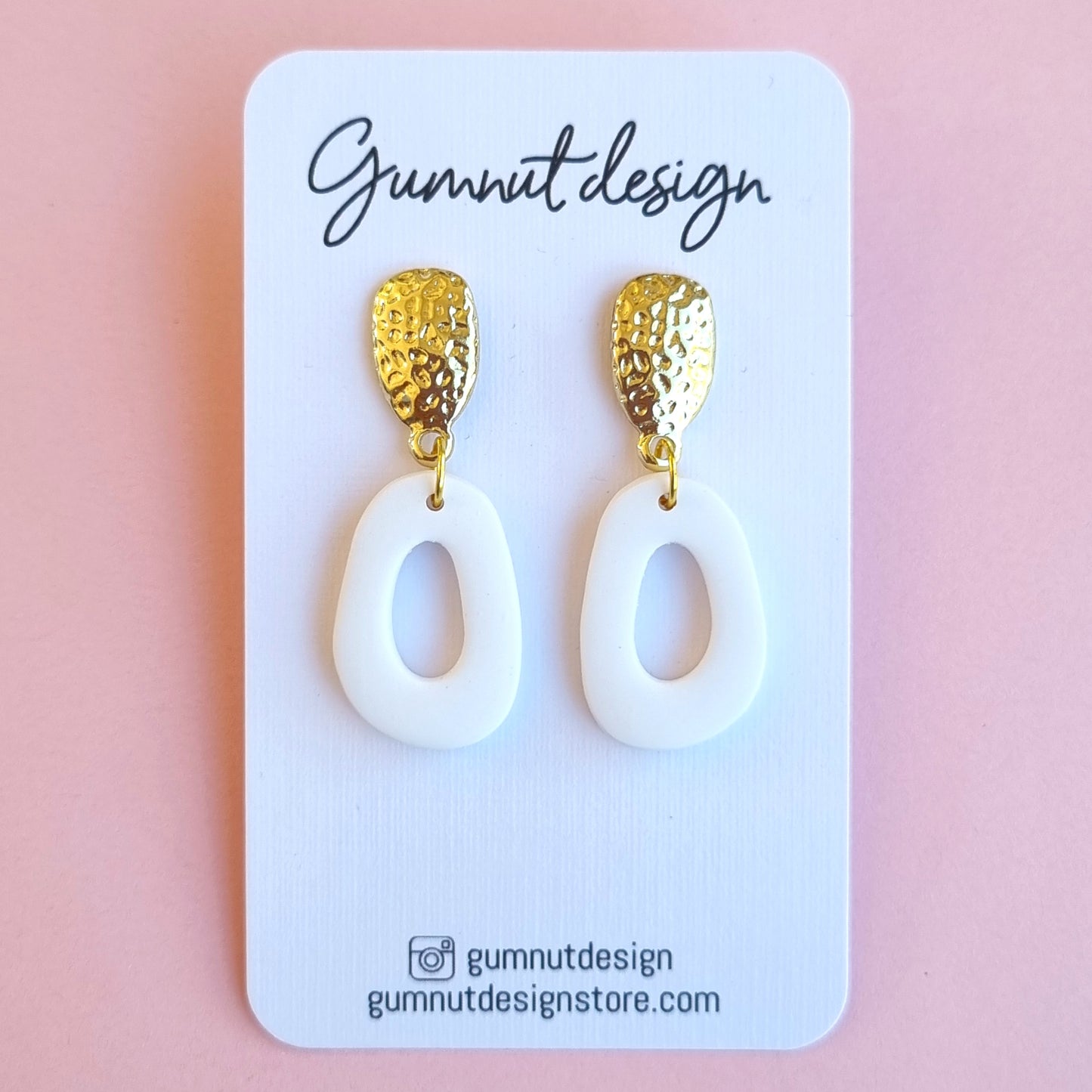 Organic White Dangles