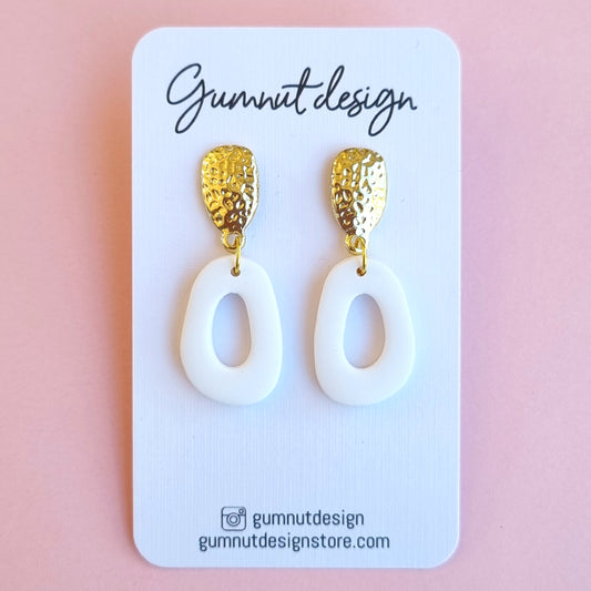 Organic White Dangles