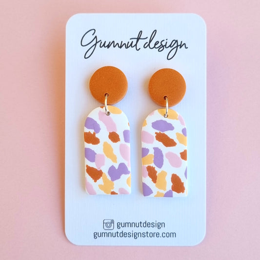 Terrazzo Sunset Dangle