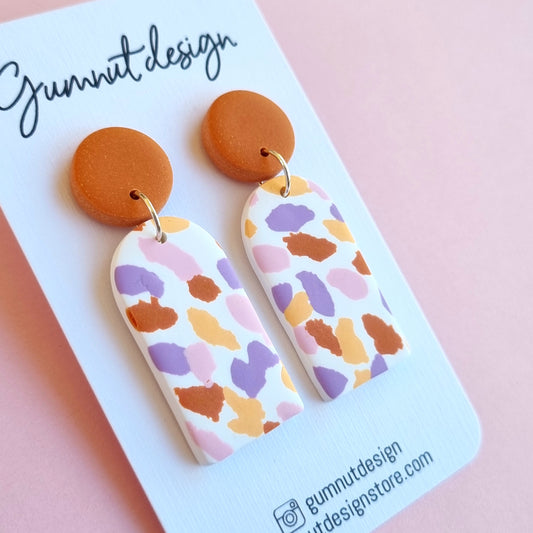 Terrazzo Sunset Dangle