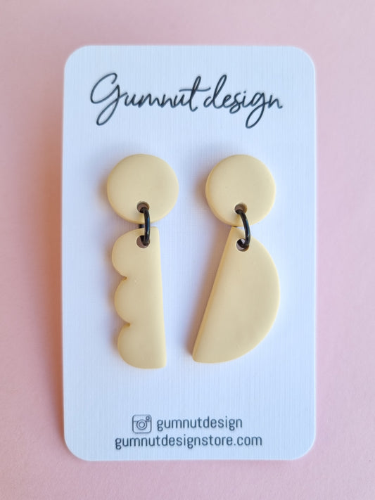 Mismatched Shapes in Cream